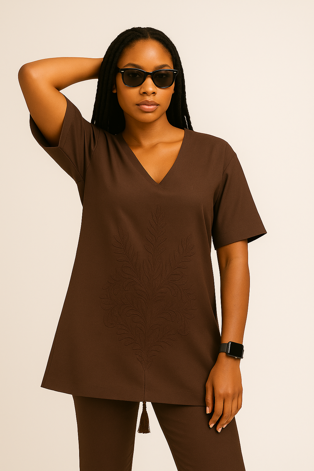 Cocoa Vibe – Women’s 2-Piece Set