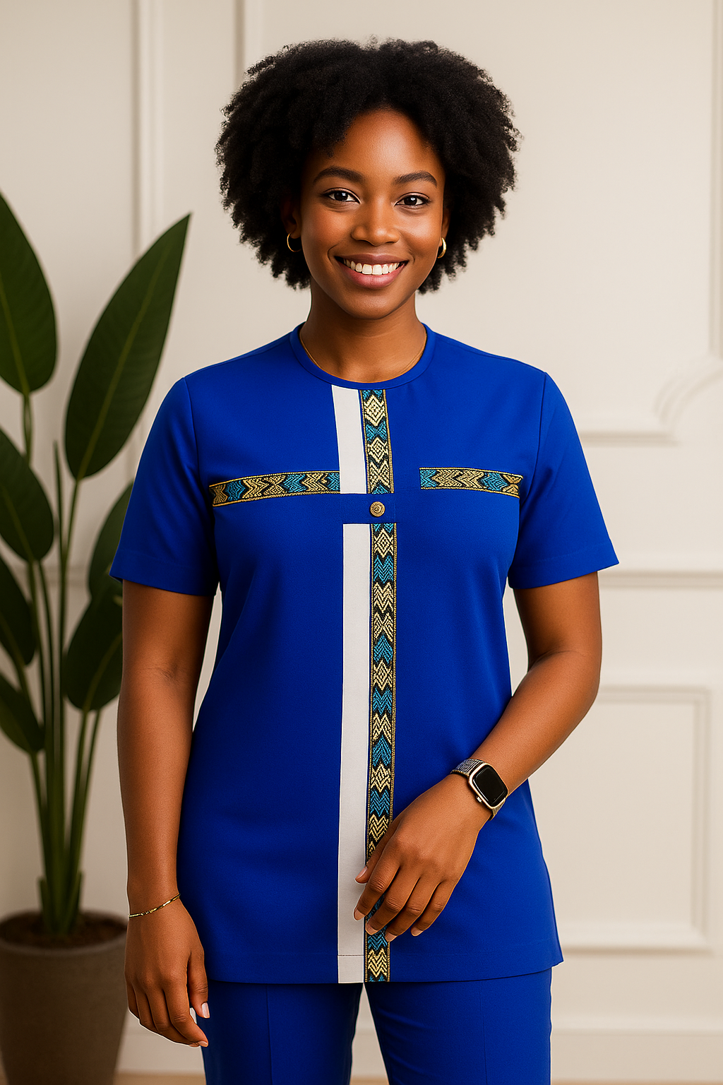 Women's 2-Piece Royal Path Set