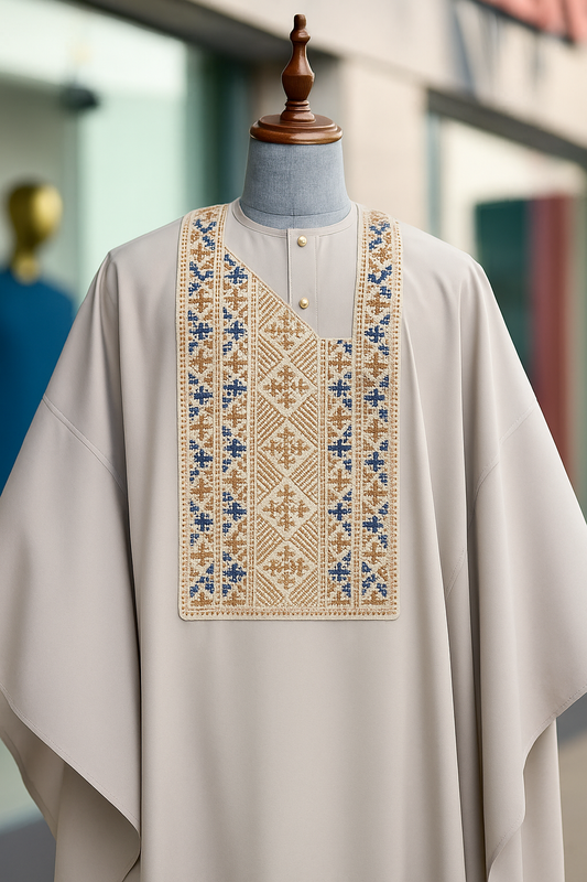 Three piece Eco-friendly Agbada