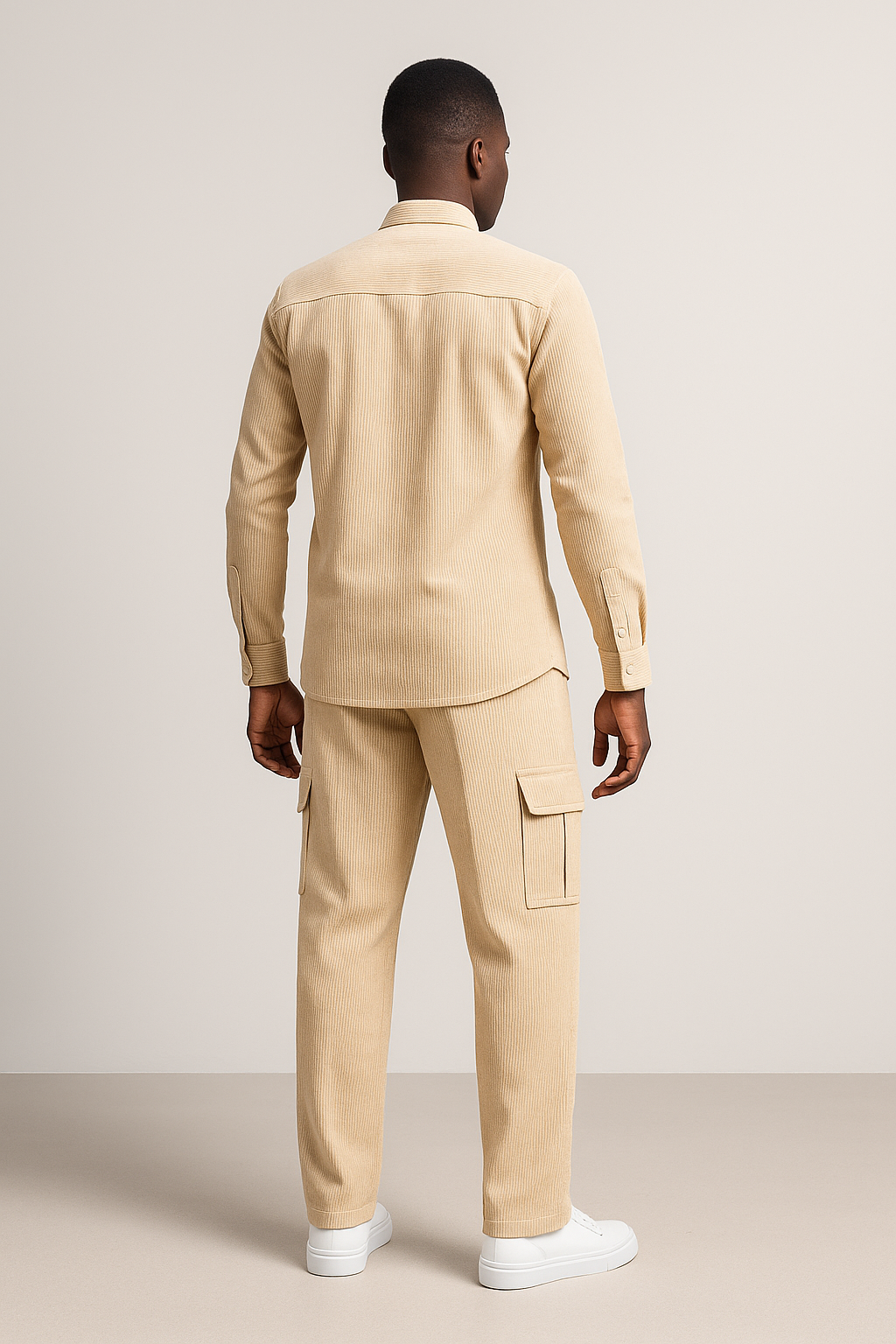 Urban Sand – Utility Shirt & Trouser Set