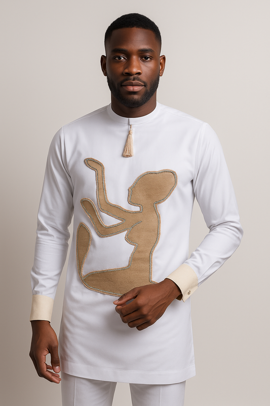 White & Gold 2-Piece Heritage Senator Set